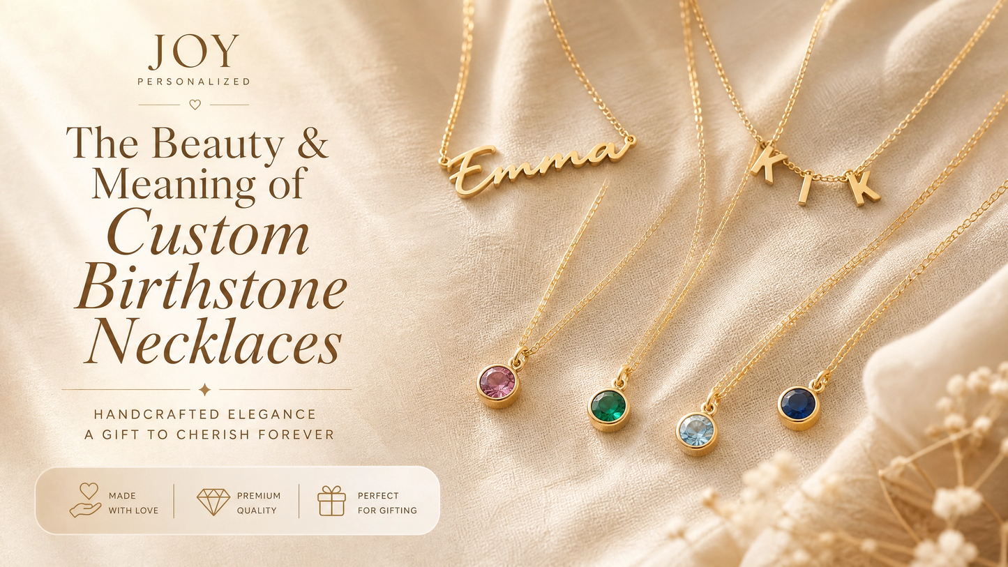 The Beauty and Meaning of Custom Birthstone Necklaces