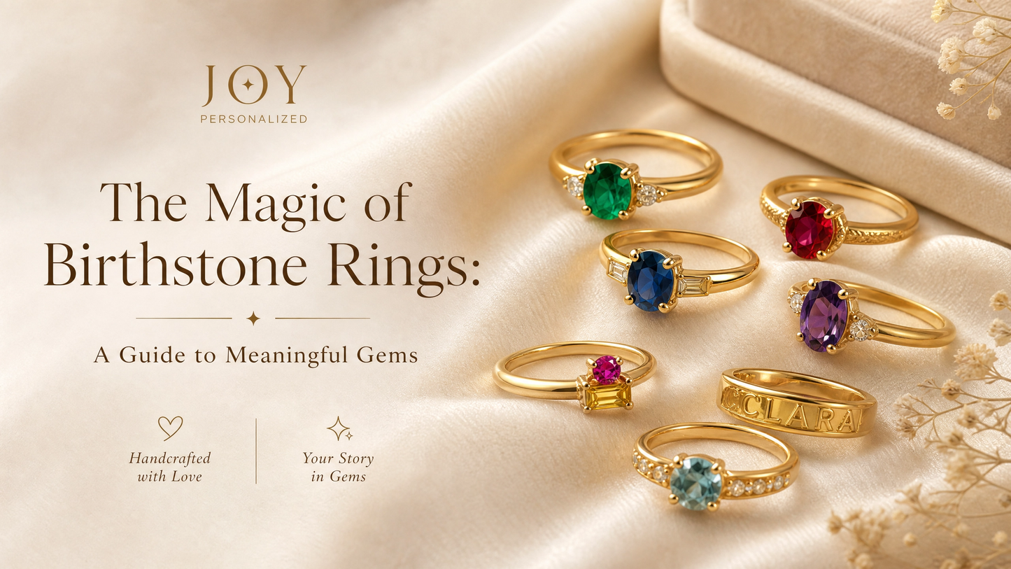 Custom Birthstone Rings: A Unique Expression of You