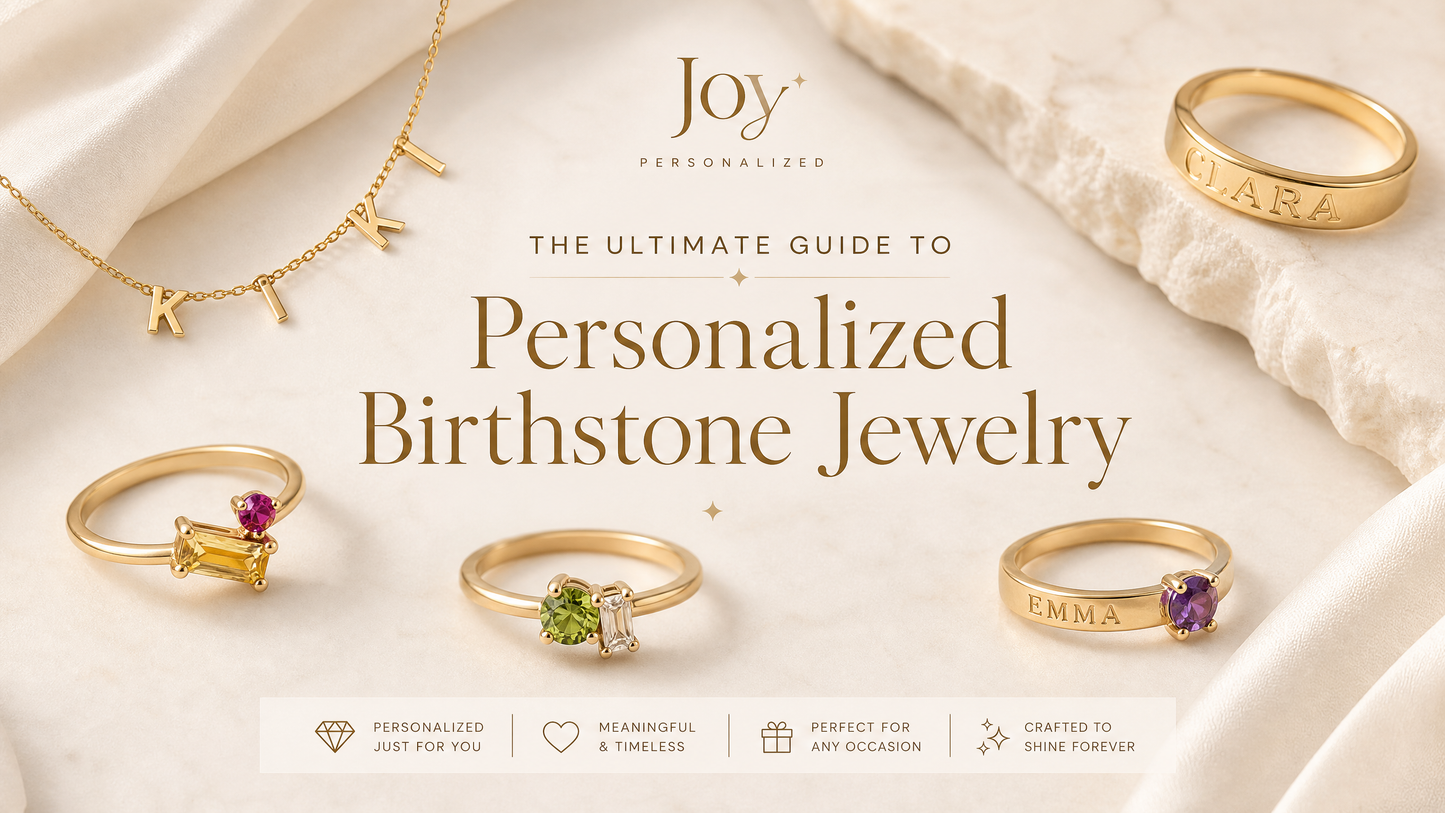 The Ultimate Guide to Personalized Birthstone Jewelry: Meaningful Gifts for Every Occasion