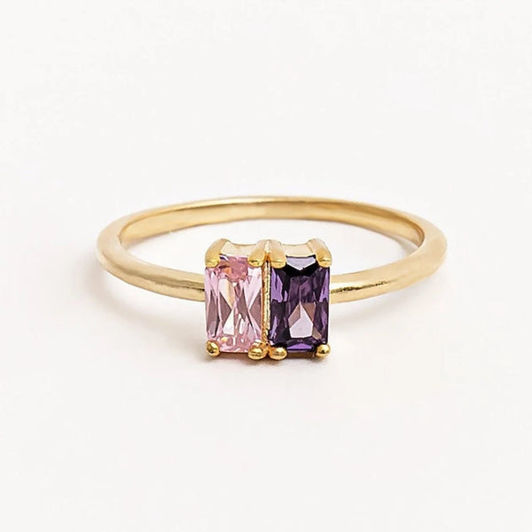 1-5 Birthstone Ring