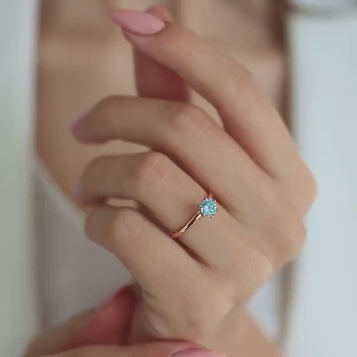 Aquamarine Ring